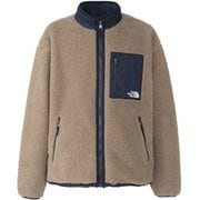 リバーシブルエクストリームパイルジャケット Reversible Extreme Pile Jacket NP72333 ケルプタン×アーバンネイビー(KU) Sサイズ [アウトドア フリース ユニセックス]