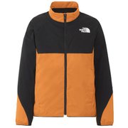 エニータイムウィンドジャケット Anytime Wind Jacket NPJ72311 マンダリン(MD) 120サイズ [アウトドア ジャケット キッズ]