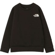 テックエアスウェットクルー Tech Air Sweat Crew NTJ62313 ブラック(K) 150サイズ [アウトドア トップス 長袖 キッズ]