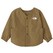 フィールドスモック B Field Smock NPB72302 ユーティリティブラウン(UB) 90サイズ [アウトドア スモック ベビー]