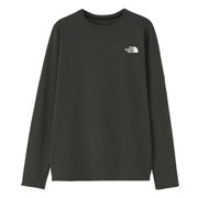 ロングスリーブエンデューロクルー レディース ランニングウェア シャツ ミックスチャコール(ZC) Lサイズ NTW62375