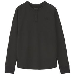 フリーランワッフルクルー レディース ランニングウェア シャツ ブラック（K） Sサイズ NTW62394
