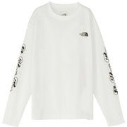 ロングスリーブフリーランクルー L/S Free Run Crew NTW62392 ホワイト(W) Lサイズ [ランニングシャツ レディース]