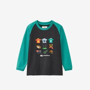 キウィロングスリーブティー KIDS KIWI L/S TEE RAJ43910 ネイビー(29) 120サイズ [アウトドア トップス キッズ]