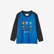 キウィロングスリーブティー KIDS KIWI L/S TEE RJ43910J ロイヤルブルー(25) 160サイズ [アウトドア トップス キッズ]