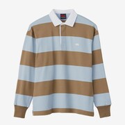 4インチストライプラグビージャージ 4INCH STRIPE RUGBY JERSEY RA43072 61 3Lサイズ [アウトドア カットソー ユニセックス]