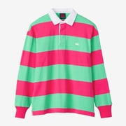 4インチストライプラグビージャージ 4INCH STRIPE RUGBY JERSEY RA43072 64 Mサイズ [アウトドア カットソー ユニセックス]