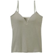 シルクラウンジキャミソール SILK LOUNGE CAMISOLE DA123913 グレー(H) Mサイズ [フィットネス ヨガ シャツ レディース]