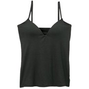 シルクラウンジキャミソール SILK LOUNGE CAMISOLE DA123913 ブラック(K) Lサイズ [フィットネス ヨガ シャツ レディース]