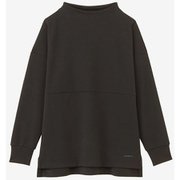 グリーンウェイモックネックスウェット GREENWAY MOCK NECK SWEAT DC523303 ブラック(K) Mサイズ [フィットネス ヨガ スウェット レディース]