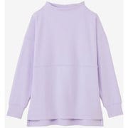 グリーンウェイモックネックスウェット GREENWAY MOCK NECK SWEAT DC523303 ライトバイオレット(LV) Lサイズ [フィットネス ヨガ スウェット レディース]