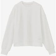 グリーンウェイロングスリーブスウェット GREENWAY L/S SWEAT DC523304 ジャスミンホワイト(JW) Lサイズ [フィットネス ヨガ スウェット レディース]