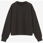 グリーンウェイロングスリーブスウェット GREENWAY L/S SWEAT DC523304 ブラック(K) Lサイズ [フィットネス ヨガ スウェット レディース]