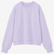 グリーンウェイロングスリーブスウェット GREENWAY L/S SWEAT DC523304 ライトバイオレット(LV) Lサイズ [フィットネス ヨガ スウェット レディース]