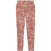 スキニッシュプリントレギンス SKINISH PRINT LEGGINGS DC223103P ローズブラウン(RS) Sサイズ [フィットネス ヨガ レギンス レディース]