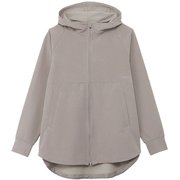 エッセンシャルフィットウォームロングジャケット ESSENTIAL FIT WARM LONG JACKET DC323306 アッシュグレー(AG) Lサイズ [フィットネス ヨガ ジャケット レディース]