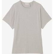アシンメトリーショートスリーブティー ASYMMETRY S/S TEE DC723320 トープグレー(TH) Lサイズ [フィットネス シャツ レディース]