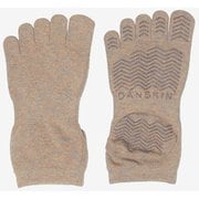 ファイブフィンガーノンスリップソックス FIVE FINGER NON SLIP SOCKS DA9233402 ウォルナット(WT) サイズ23(23-25cm) [フィットネス ヨガ ソックス レディース]
