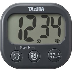 ヨドバシ.com - タニタ TANITA TD-429-GY [抗菌 でか見えタイマー ダークグレー] 通販【全品無料配達】