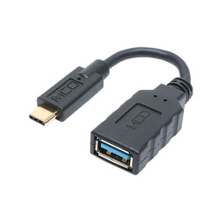 USB変換ケーブル 5cm USB3.2 Gen2規格 USB A - Type-C オス USA-10G2C/SS