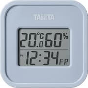 TT-588-BL [デジタル温湿度計 ブルーグレー マグネット・フック穴付き]