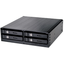 5インチベイにまとめるラック 2.5×4 SATA6G CMRK-S4S6G2