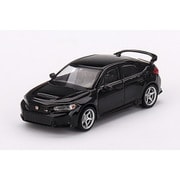 MGT00585-MJ 1/64 ホンダ シビック Type R 2023 クリスタルブラック･パール W/ Advan GT Wheel 左ハンドル [ダイキャストミニカー]