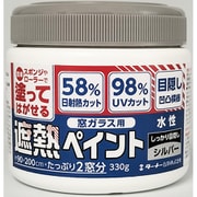 ターナー 窓ガラス用遮熱ペイント シルバー WP330012