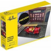 HE81256 1/24-1/18 情景ベース ヨーロッパ市街地 325×235mm [組立式プラスチックモデル]