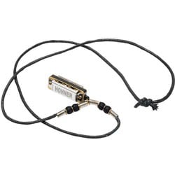 ミニハーモニカ ネックレス 黒 Mini Harmonica Necklace BLACK