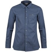 エクレンソリッド長袖シャツメンズ 1119104465 Mid Blue Mサイズ [アウトドア シャツ メンズ]