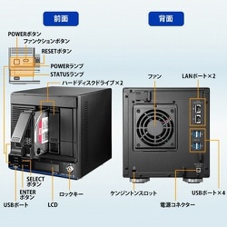 ヨドバシ.com - アイ・オー・データ機器 I-O DATA HDL2-HA4B/TM5