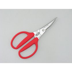 ママクック カーブ刃キッチンハサミ 36781