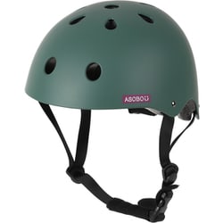 キッズヘルメット asobou ハードシェル Sサイズ スモークグリーン SG規格品