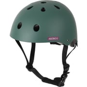 キッズヘルメット asobou ハードシェル Sサイズ スモークグリーン SG規格品