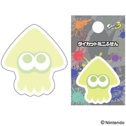 スプラトゥーン3 ダイカットミニふせん （1）イカ [キャラクターグッズ]