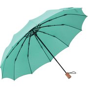 折りたたみ傘 晴雨兼用 mabu 江戸 55cm 手開き式 12本骨 UV加工 浅葱 SMV-40547