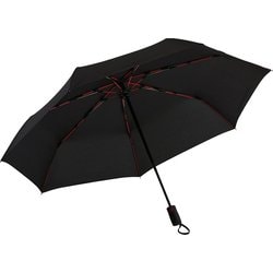 折りたたみ傘 mabu ストレングスミニAUTO R 60cm 自動開閉式 7本骨 耐風 ノワール SMV-41801