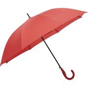 長傘 晴雨兼用 mabu ベーシックジャンプNEO-R 60cm ジャンプ式 8本骨 UV加工 カーマイン SMV-41431