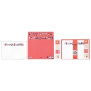 レターセット ムーミン リトルハピネス レッド EES-825-911