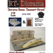 RTD35261 1/35 ディオラマべース：砂漠の街路 [プラモデル用品]