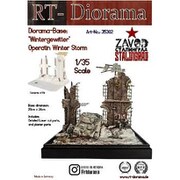 RTD35302 1/35 ディオラマベース：「冬の嵐作戦」 [プラモデル用品]