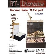 RTD35310 1/35 ディオラマベース：「港にて」 [プラモデル用品]