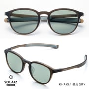 SOLAIZ OUTDOOR ミドルウエリントンモデル SLD-001 Matt Khaki/偏光GRY [スポーツサングラス]