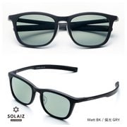SOLAIZ OUTDOOR ウェリントンモデル SLD-003 Matt BK/偏光GRY [スポーツサングラス]
