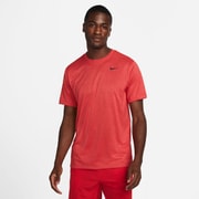 Dri-FIT RLGD リセット S/S Tシャツ DX0990 672 スポーツレッド/レッドクレイ/ヘザー/ブラック Mサイズ [フィットネス 半袖シャツ メンズ]