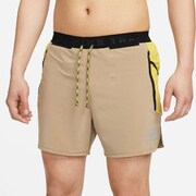 Dri-FIT 13cm トレイル ショートパンツ(インナー付き) DV9312 247 カーキ/ビビッドサルファー/ココナッツミルク Lサイズ [ランニングウェア ショートパンツ メンズ]