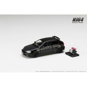 HJ643016BBK 1/64 ホンダ シビック タイプ R EK9 1997 カスタムバージョン/エンジンディスプレイモデル付 スターライトブラックパール [ダイキャストミニカー]