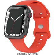GRK-WS10RD [Apple Watch 41/40/38mm用 シリコンバンド レッド]