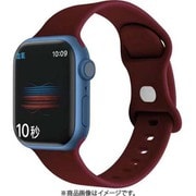 GRK-WS10WRD [Apple Watch 41/40/38mm用 シリコンバンド ワインレッド]
